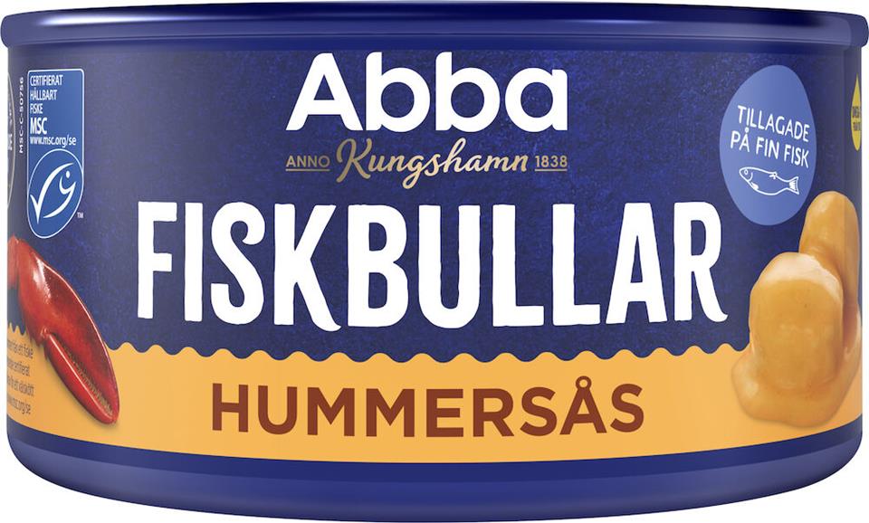 Fiskbullar i hummersås 375g Abba