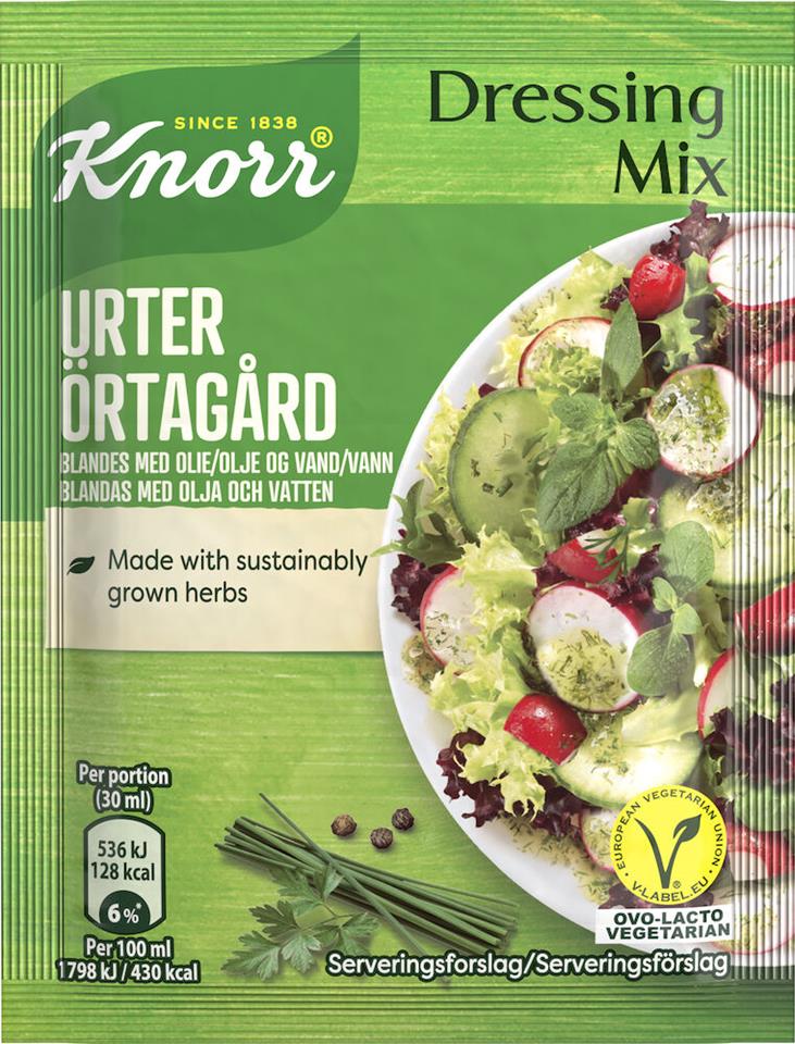 Dressingmix Örtagård 3-p Knorr