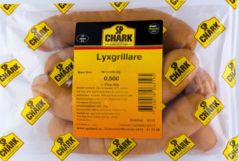 Korv lyxgrillare 500g SP Chark
