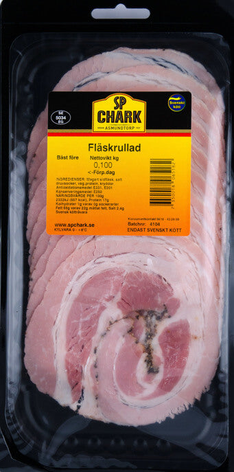 Fläskrullad 100g SP Chark