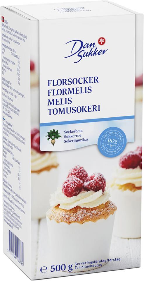Florsocker 500g Dansukker