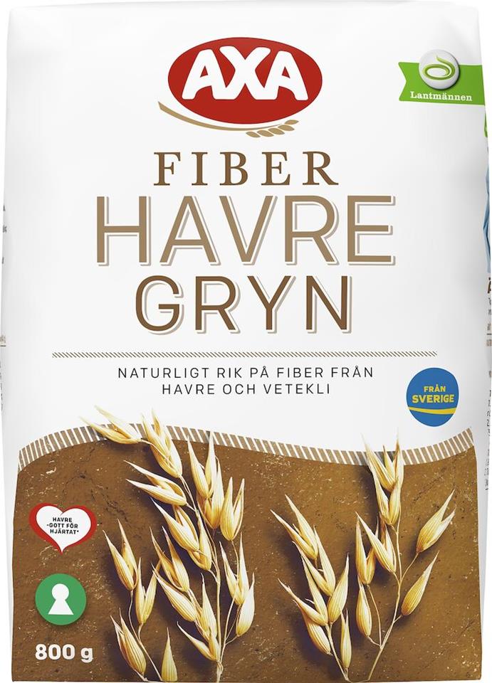 Havregryn Fiberberikad 800g AXA