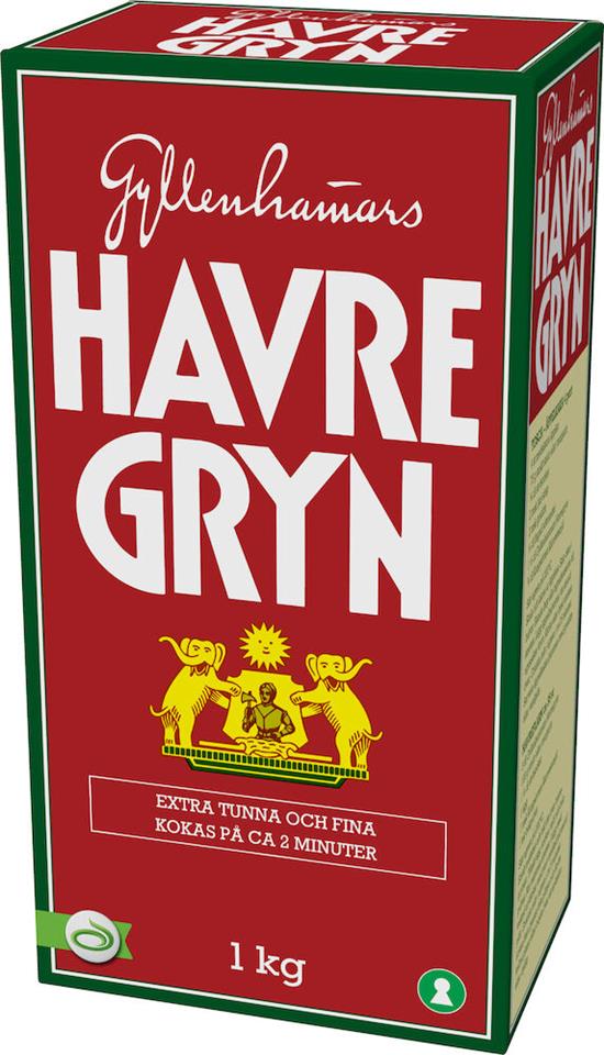 Havregryn 1kg Gyllenhammars