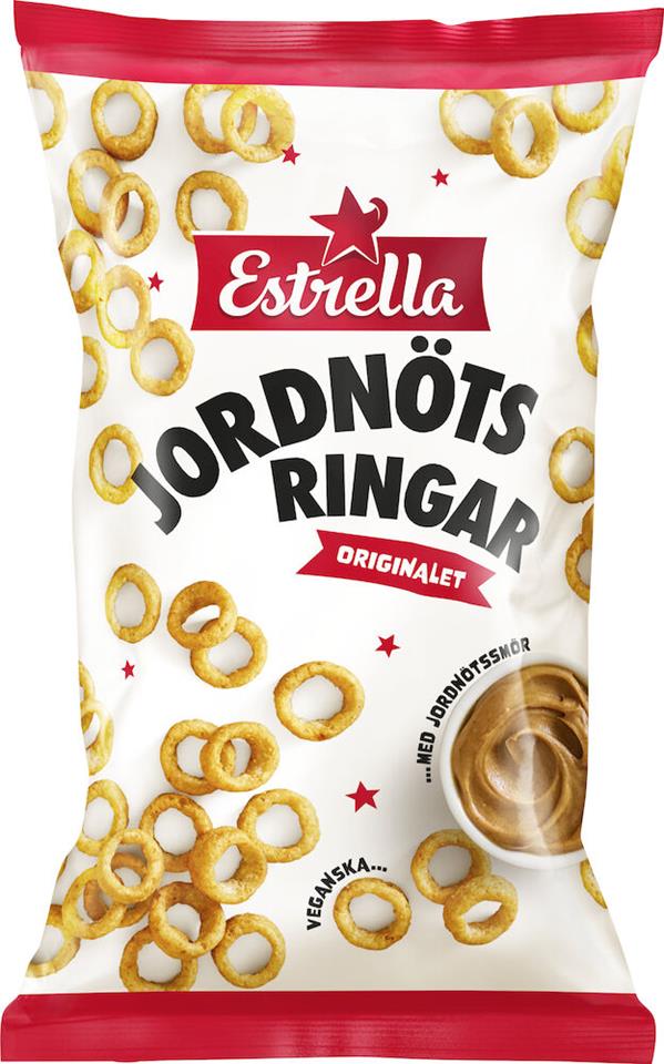Jordnötsringar 250g Estrella