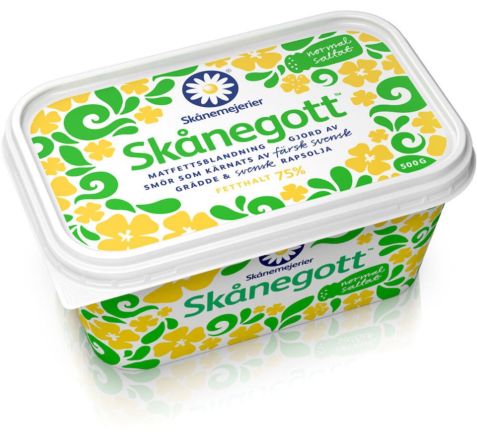 Smör Skånegott 75% 500g Skånemejerier