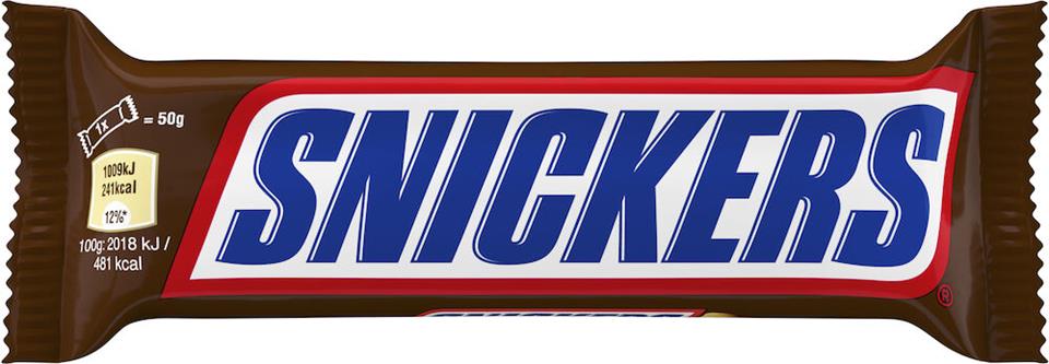 Choklad Snickers 50g