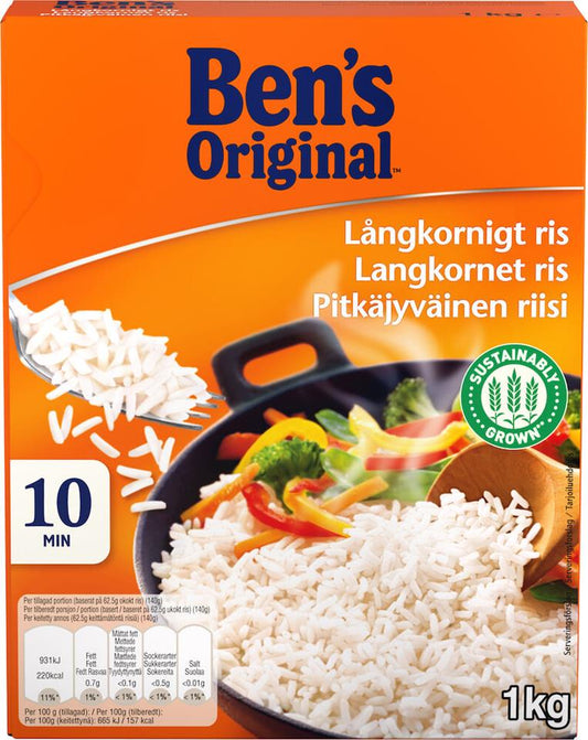 Ris Långkornigt 1kg Ben´s Original