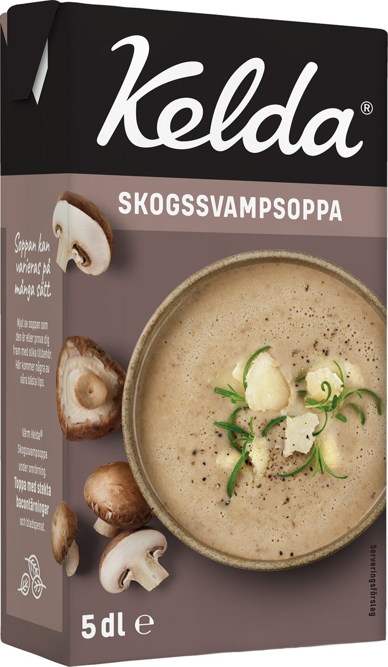 Skogssvampsoppa 5dl Kelda