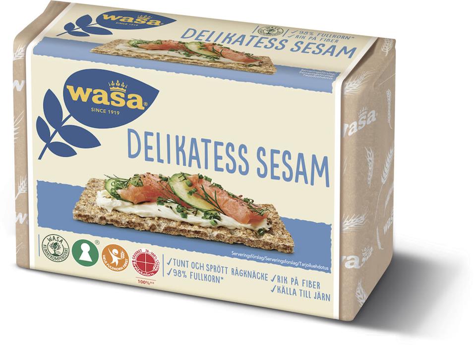 Knäckebröd Delikatess Sesam 285g Wasa