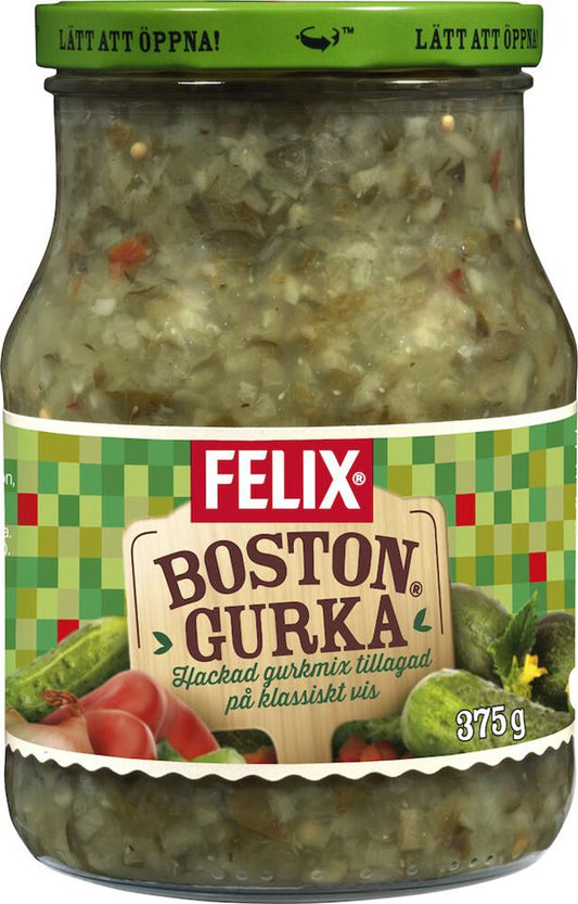 Bostongurka Original 375g Felix