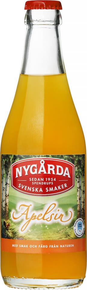 Läsk Apelsin 33cl Glasflaska Nygårda