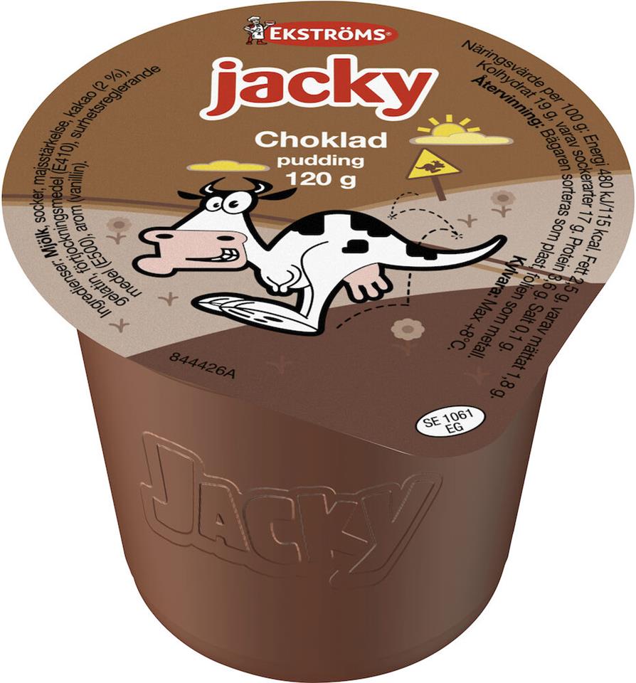 Chokladpudding Jacky 120g Ekströms