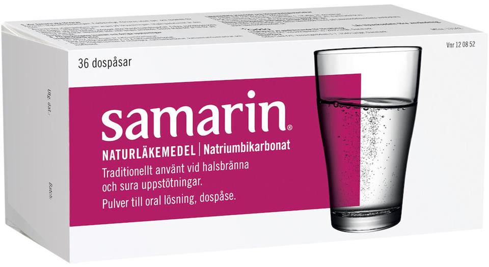 Samarin Naturläkemedel Fruktsalt 4g 36-p