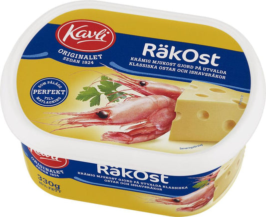 Räkost 330g Kavli