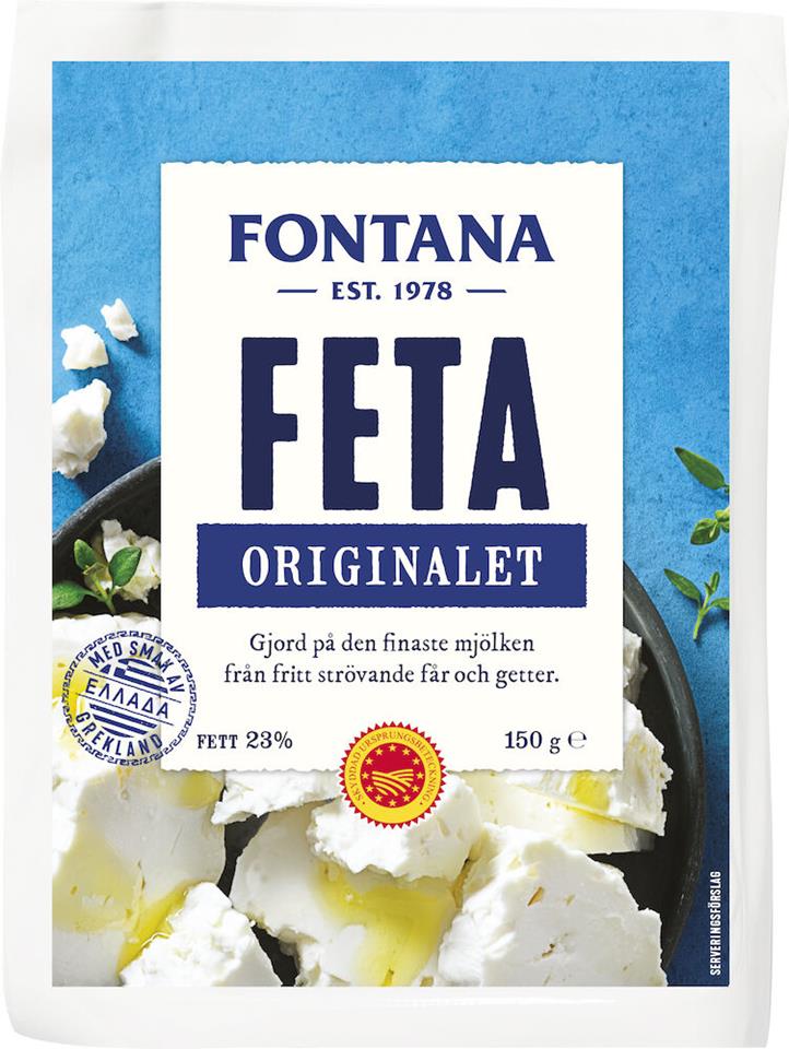 Fetaost Original 150g Fontana