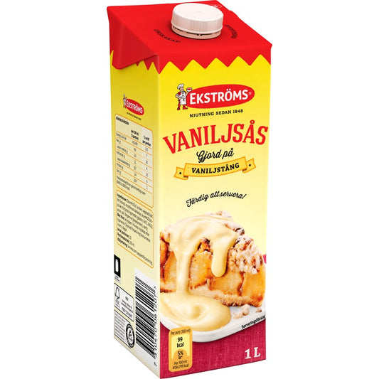 Vaniljsås 500ml Ekströms färdig