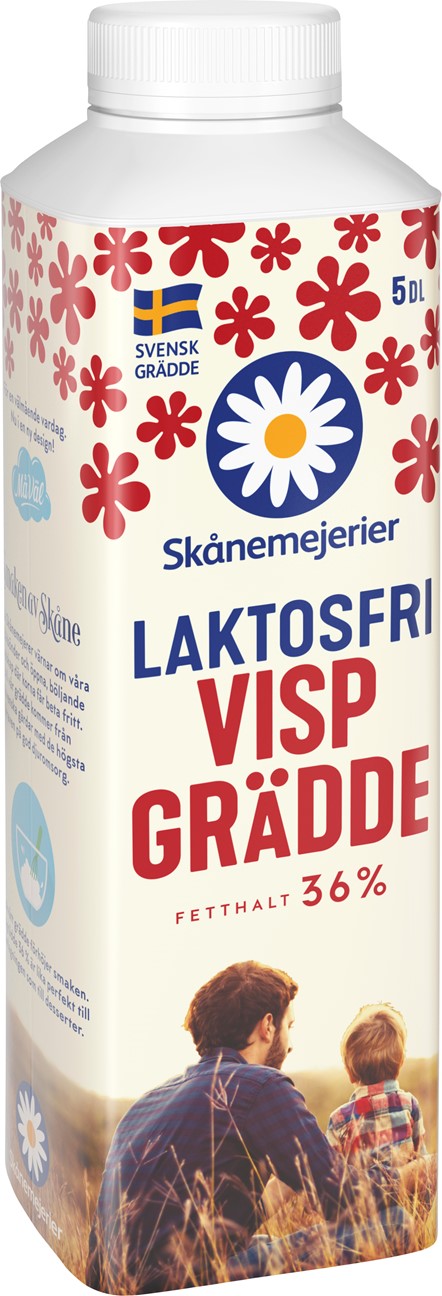 Vispgrädde Laktosfri 36% 5dl Skånemejerier