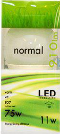 Klotlampa LED E27 11w jmfbar med 75w