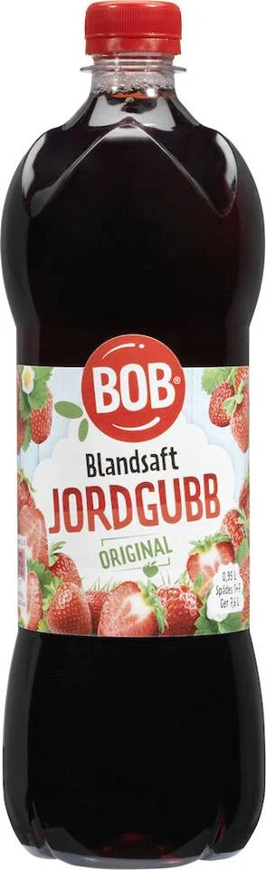 Saft Jordgubb 95cl, BOB