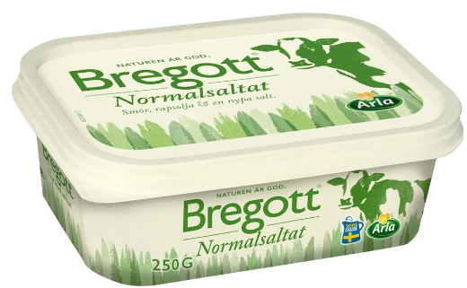 Smör Bregott normalsaltat 250g