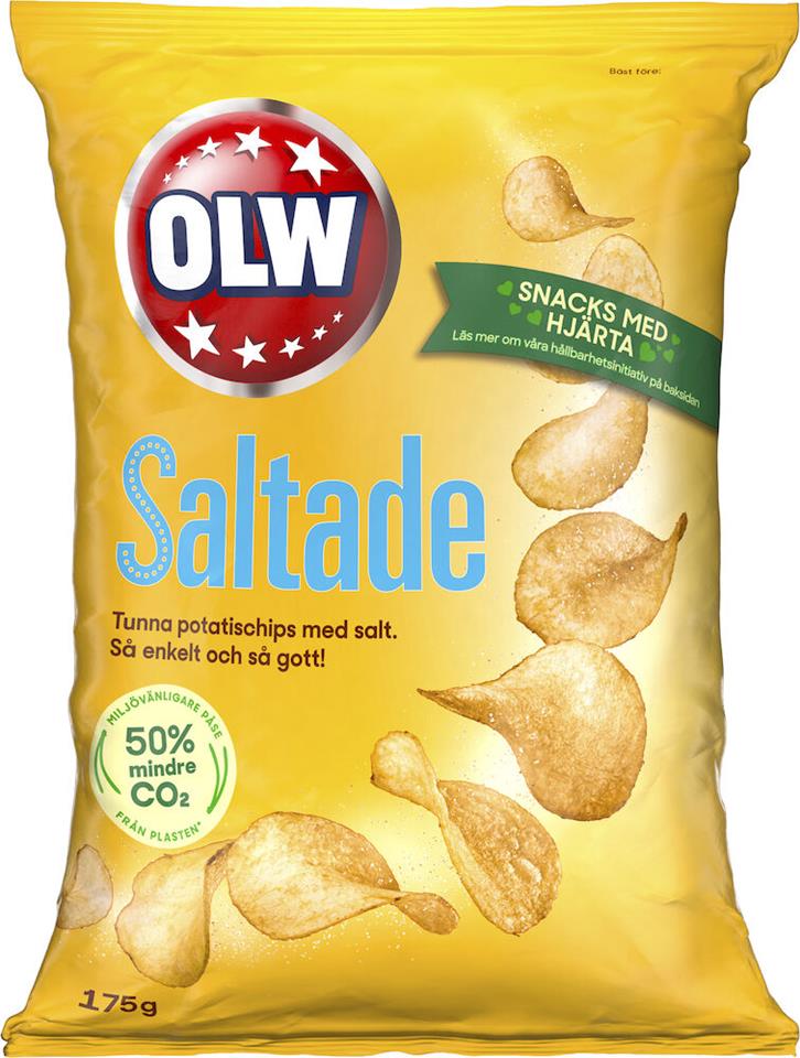 Chips Lättsaltade 175g OLW