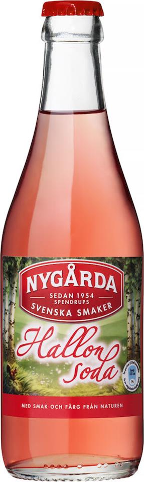 Läsk Hallonsoda 33cl, Nygårda