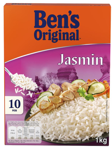 Ris jasmin 1kg Uncle Ben