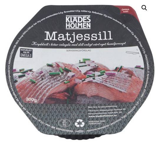 Matjesill 200g Klädesholmen