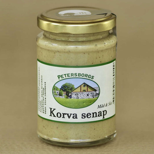 Korva senap 200g Peterborgs Gård