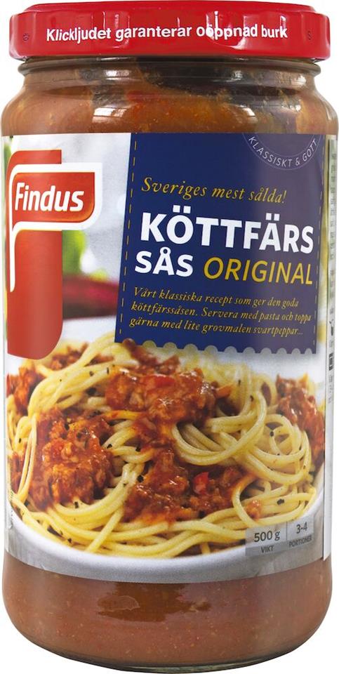 Köttfärssås Original 500g Findus