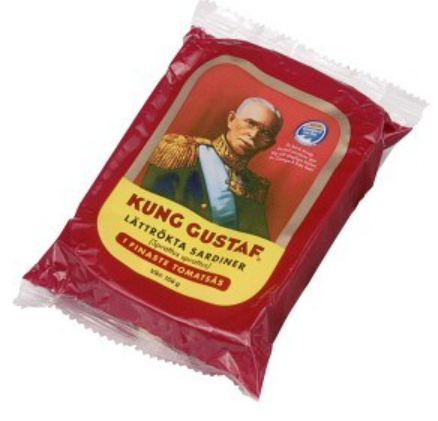 Sardiner 100g Kung Gustav