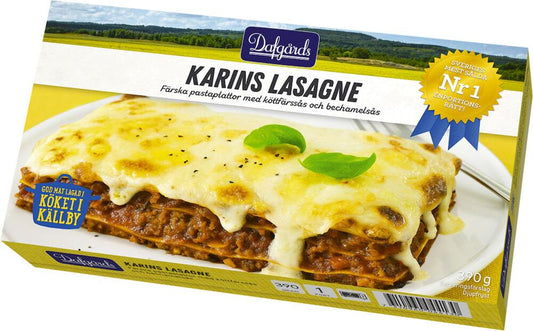 Karins Lasagne 390g, Dafgård