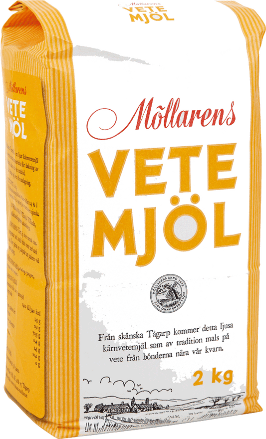 Vetemjöl 2kg Skånemöllan