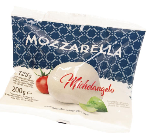 Mozarella 18% Michelangelo 200g