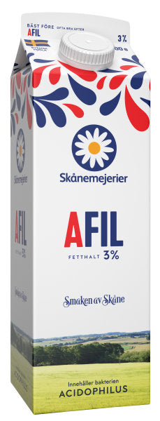 A-fil 3% 1l Skånemejerier