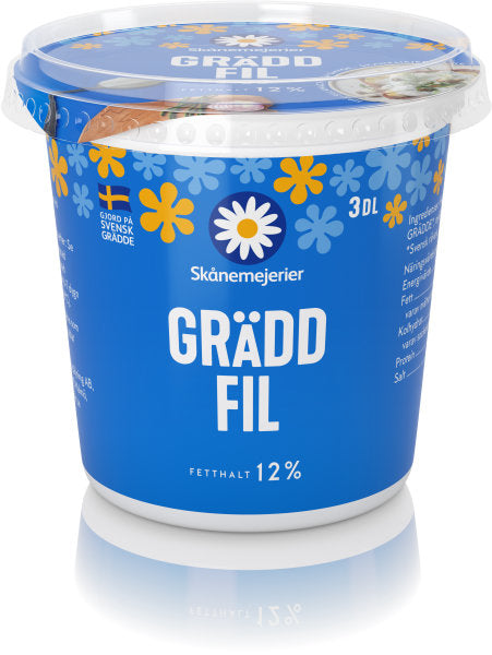 Gräddfil 12% 3dl Skånemejerier