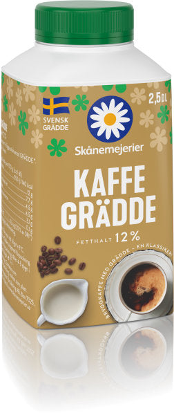 Kaffegrädde 12% 2,5dl Skånemejerier