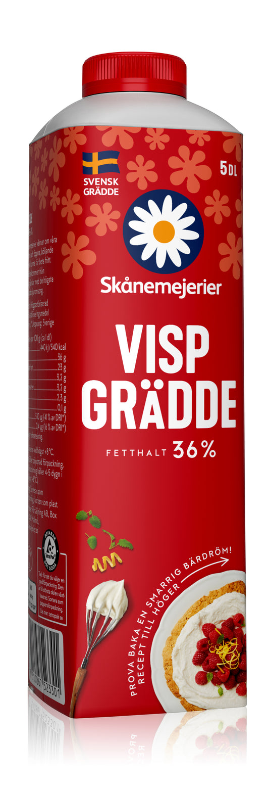 Vispgrädde 36% 5dl Skånemejerier