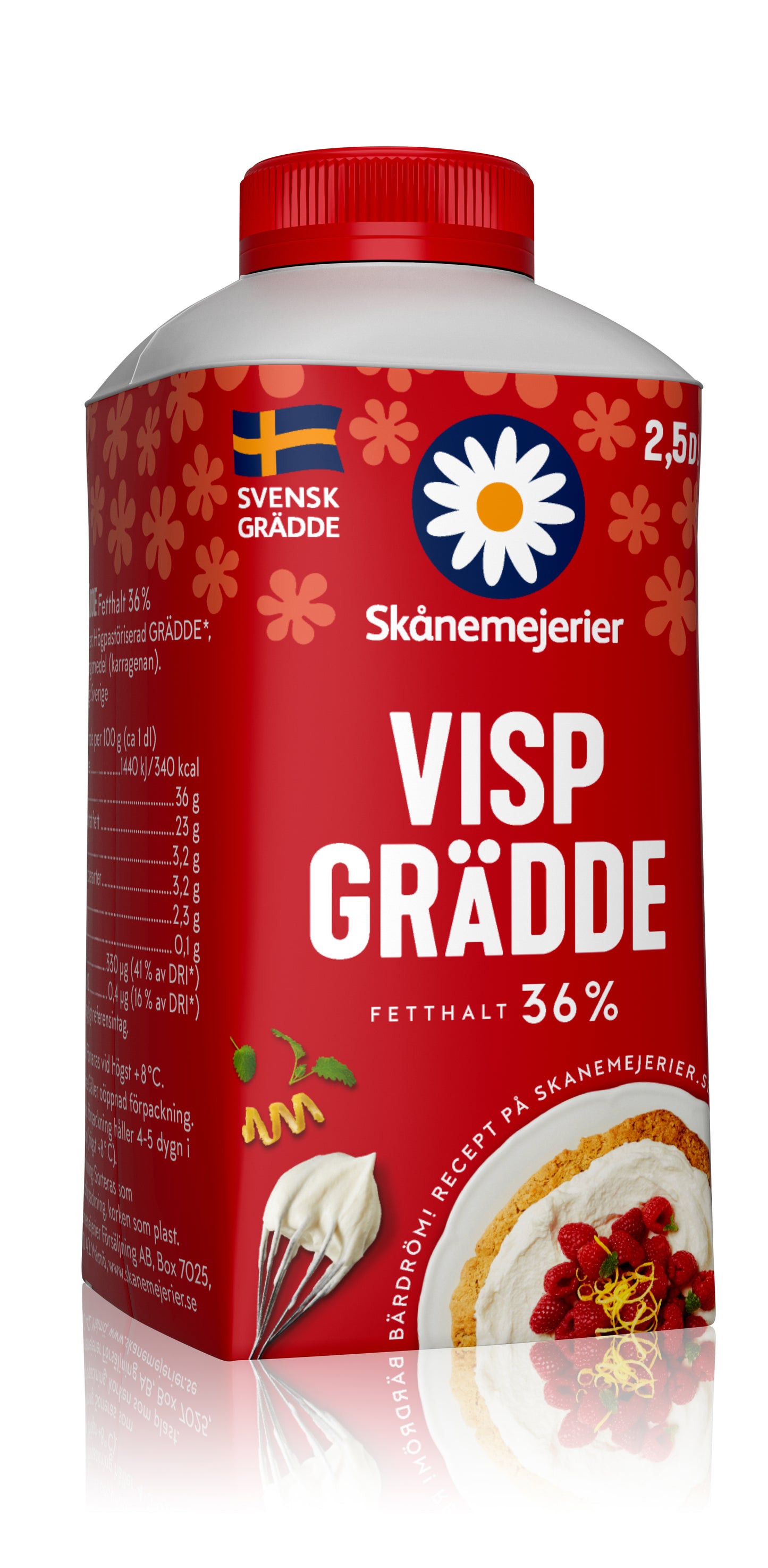 Vispgrädde 36% 2.5dl Skånemejerier