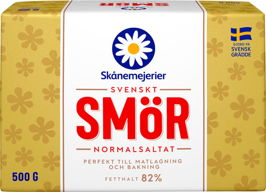 Smör Normalsaltat 82% 500g Skånemejerier