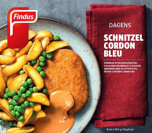 Dagens Schnitzel Cordon Bleu, Findus