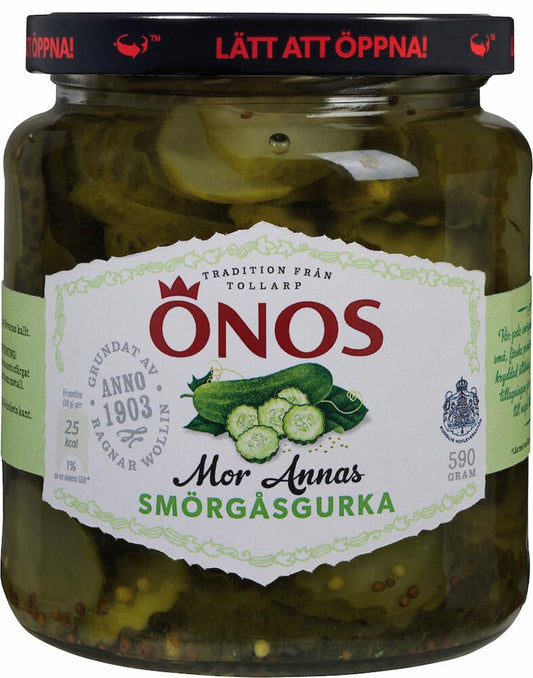 Smörgåsgurka Mor Annas 590g Önos