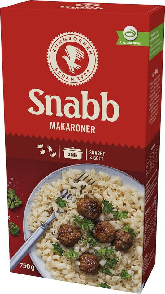 Makaroner snabb 750g Kungsörnen