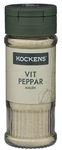 Vitpeppar malen